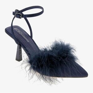 BCBGeneration Iliana Feather Detailed Pump, Navy